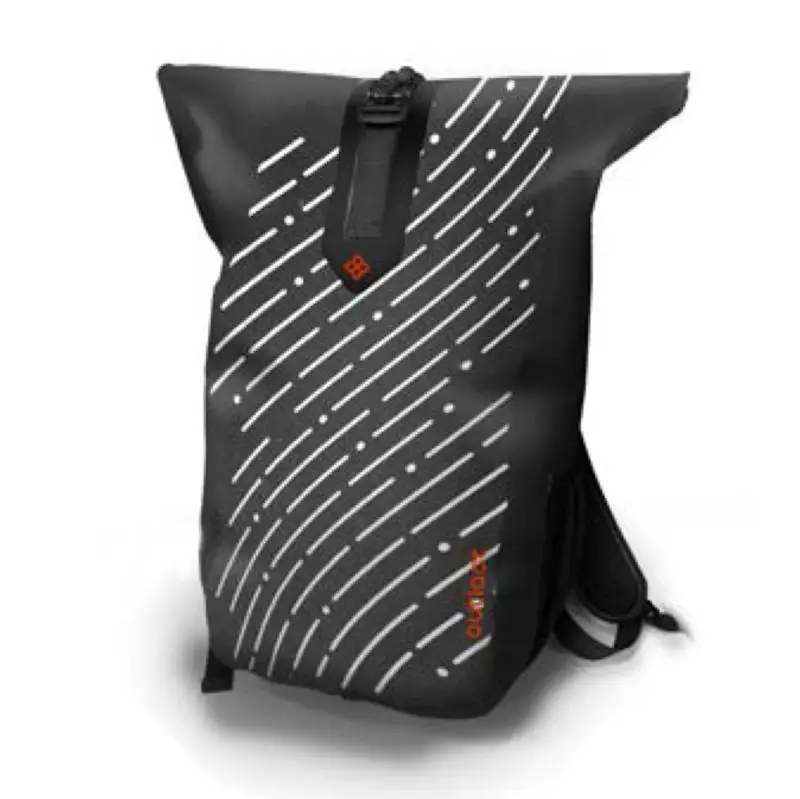 Wholesale Exo-D07 Roll-top Waterproof Travel Bag Black 25L supplier