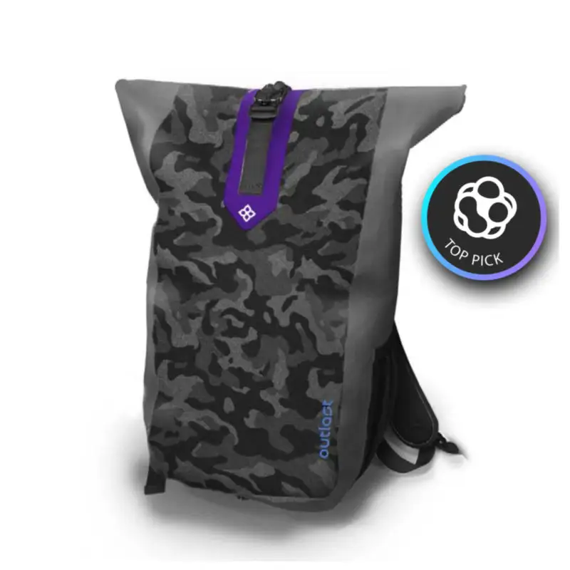 Wholesale EXO-D13 Camouflage Black Waterproof Dry Bag Pocket Backpack supplier